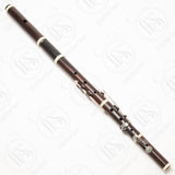 William Hall & Son Cocus & Silver 6-key, D