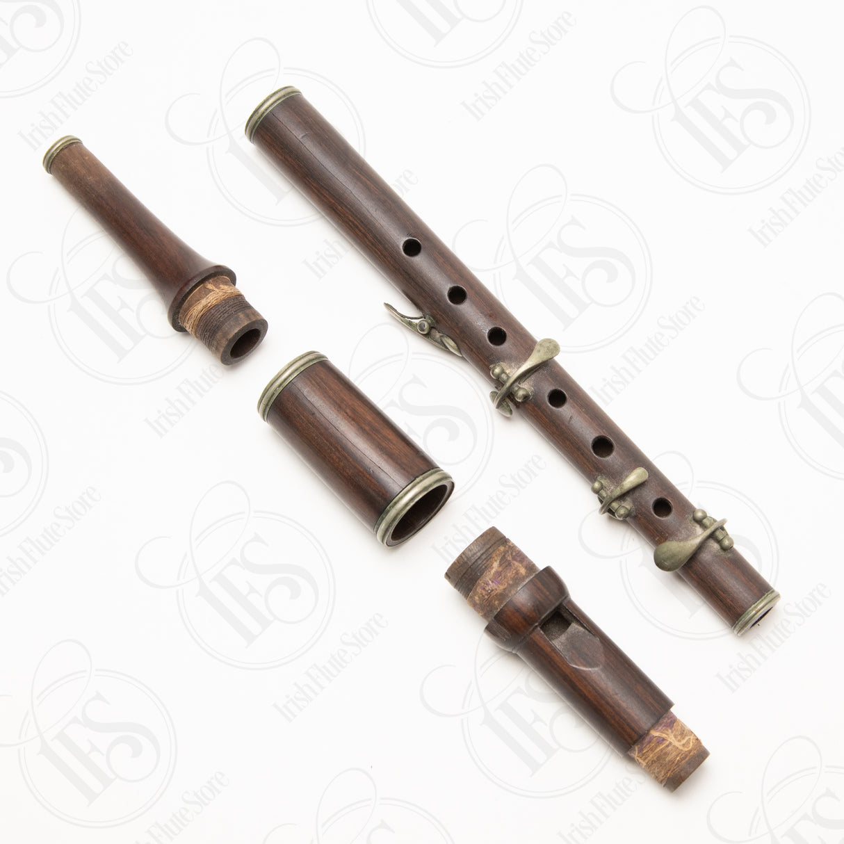 Antique 4-Key Flageolet