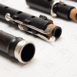Jay Ham Blackwood & Silver 6-Key Large Hole Rudall, D