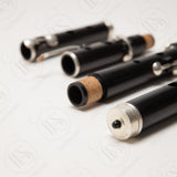 Jay Ham Blackwood & Silver 6-Key Large Hole Rudall, D