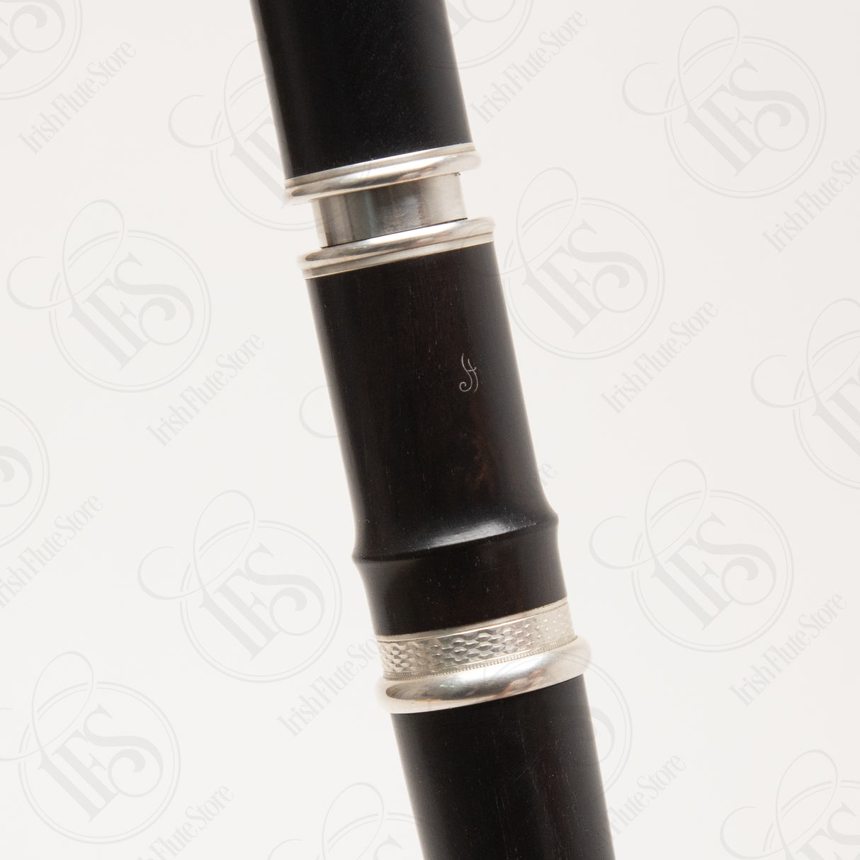 Jay Ham Blackwood & Silver 6-Key Large Hole Rudall, D