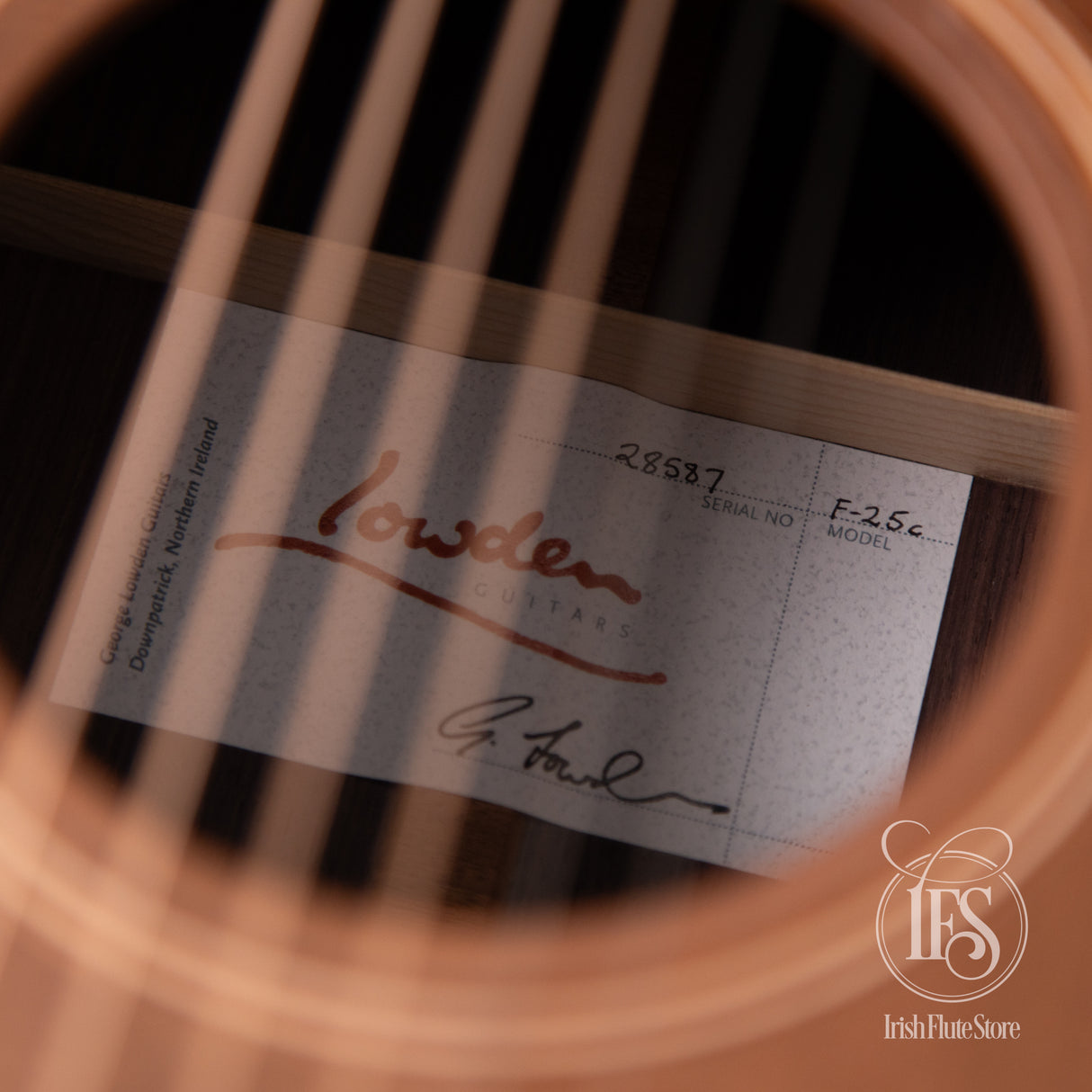 Lowden Guitars F25c Indian Rosewood & Red Cedar