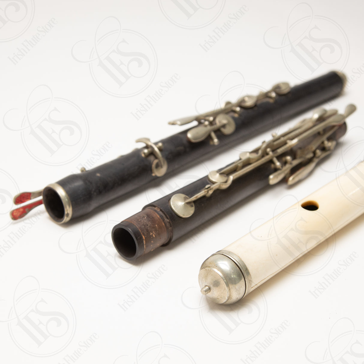 German Nach Meyer Type 12/13-Key Flute with Ivory Headjoint