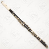 German Nach Meyer Type 12/13-Key Flute with Ivory Headjoint