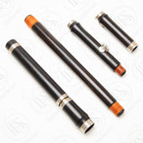 Casey Burns Blackwood and Silver 2-key Low A Flute