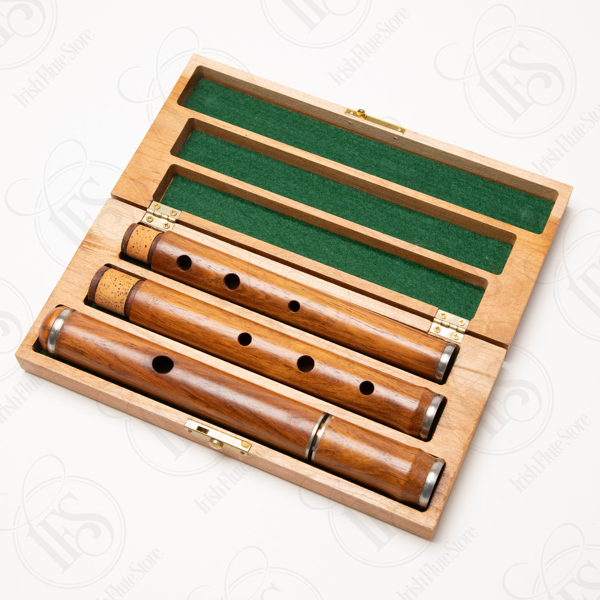 Glenn Schultz Rosewood Keyless Irish Flute, D