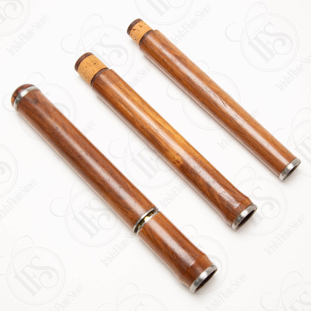 Glenn Schultz Rosewood Keyless Irish Flute, D