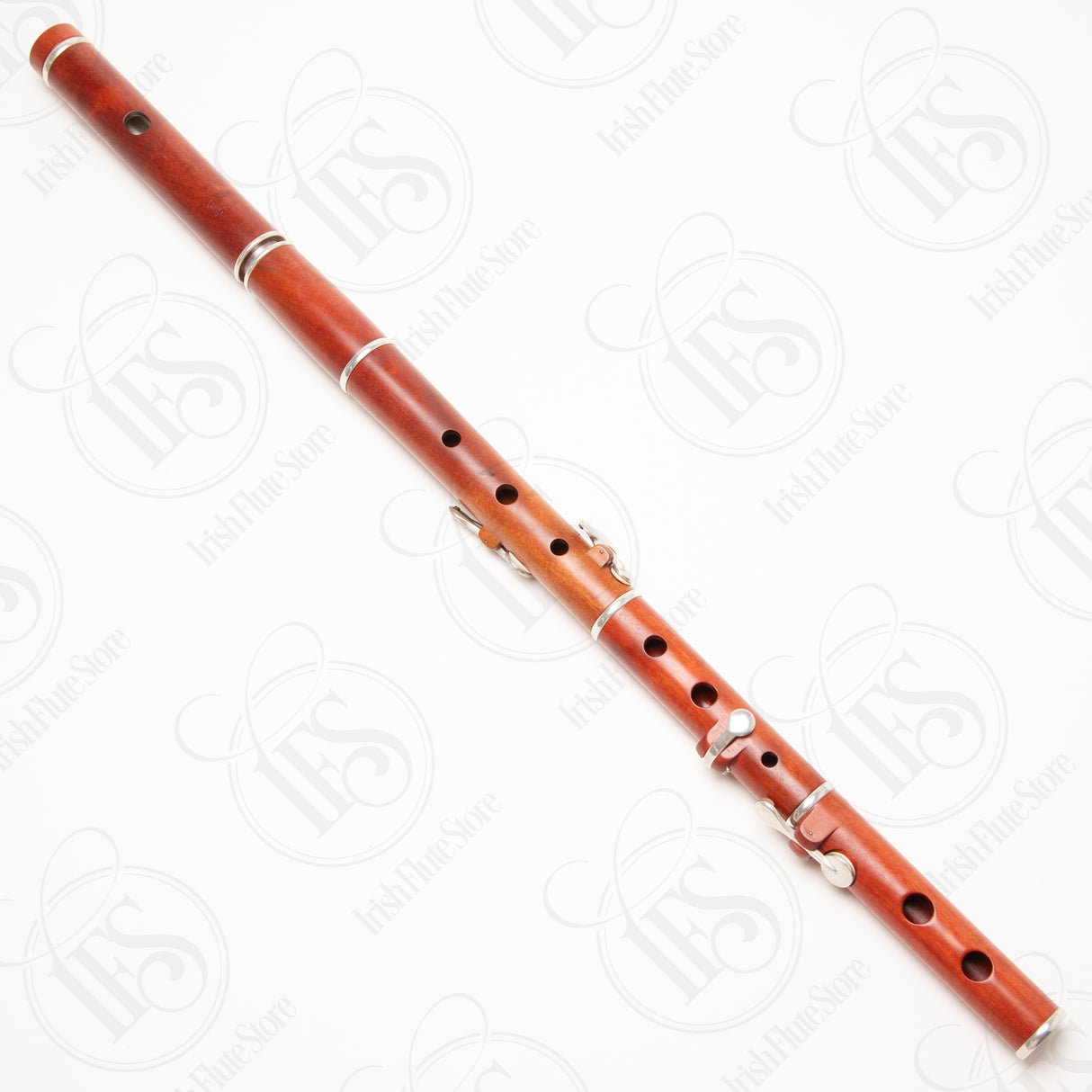 Copley & Boegli Pink Ivory & Silver 4-key Eb