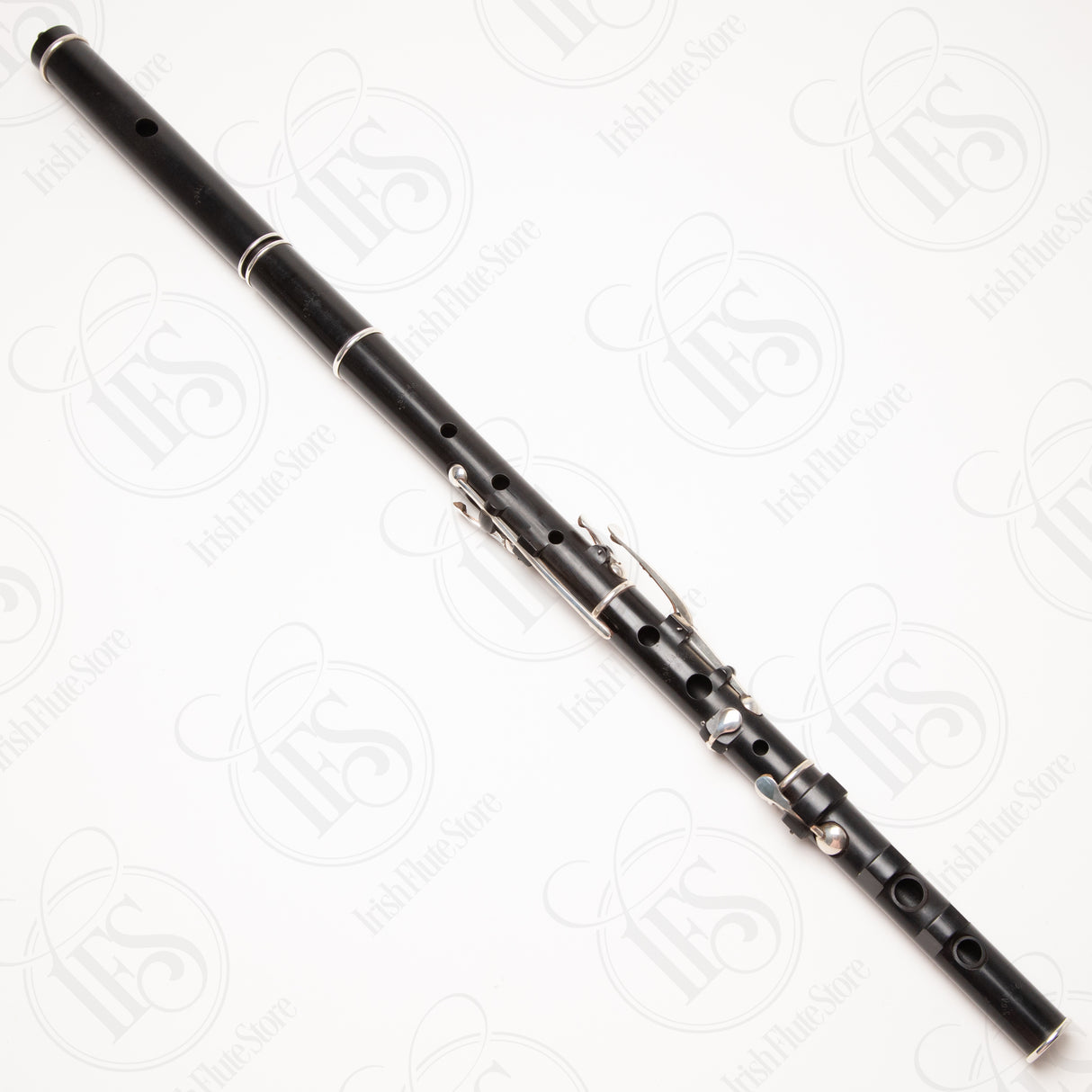 John Gallagher Blackwood & Silver 6-Key Rudall, D