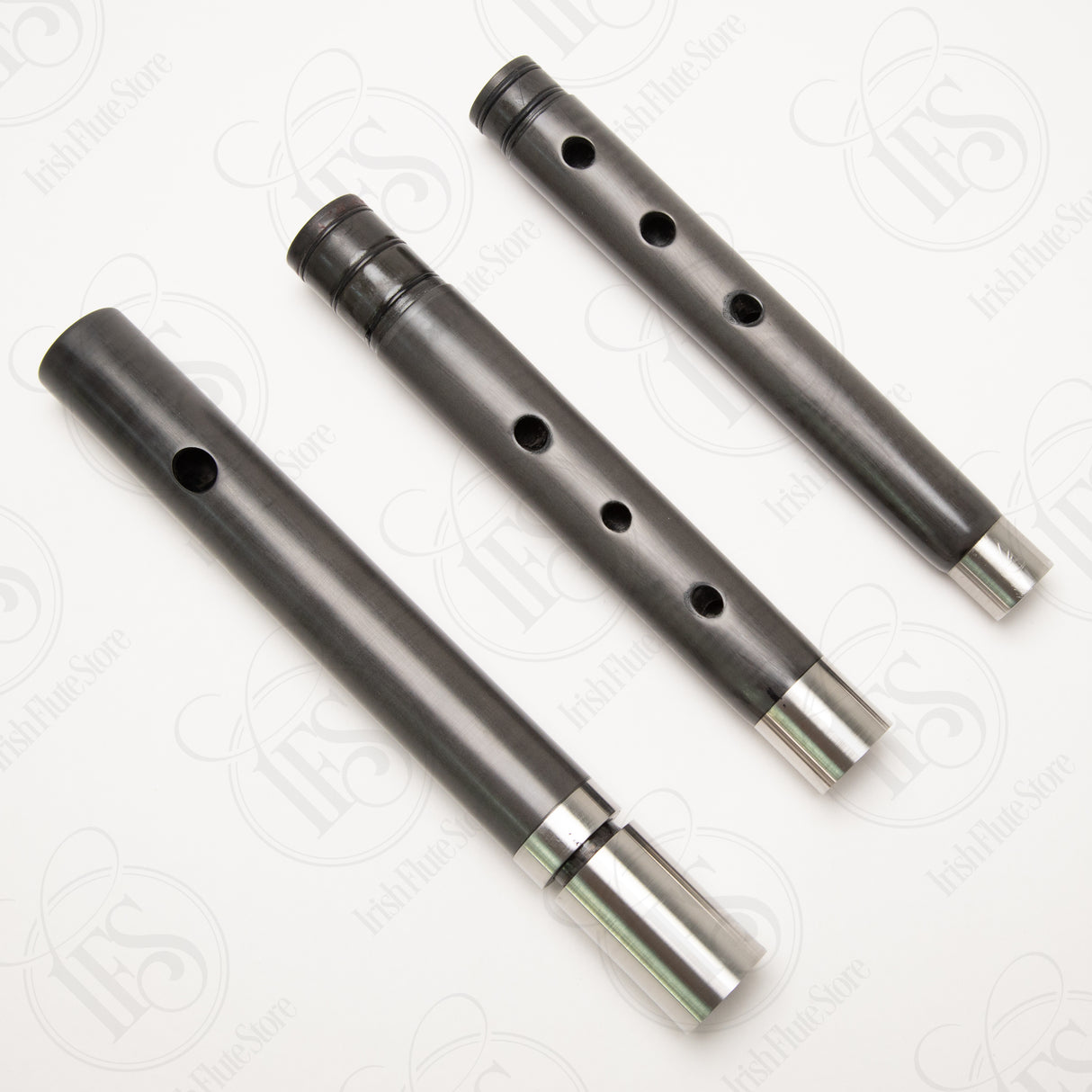 Carbony Silver-Flute-Spacing Keyless, D