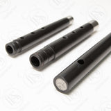 Carbony Silver-Flute-Spacing Keyless, D