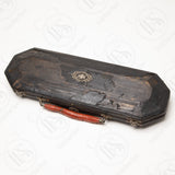 Antique Blackwood & Ivory 10-Key, D with Case