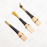 Banba by Gallen Blackwood Uilleann Half Set, Concert D
