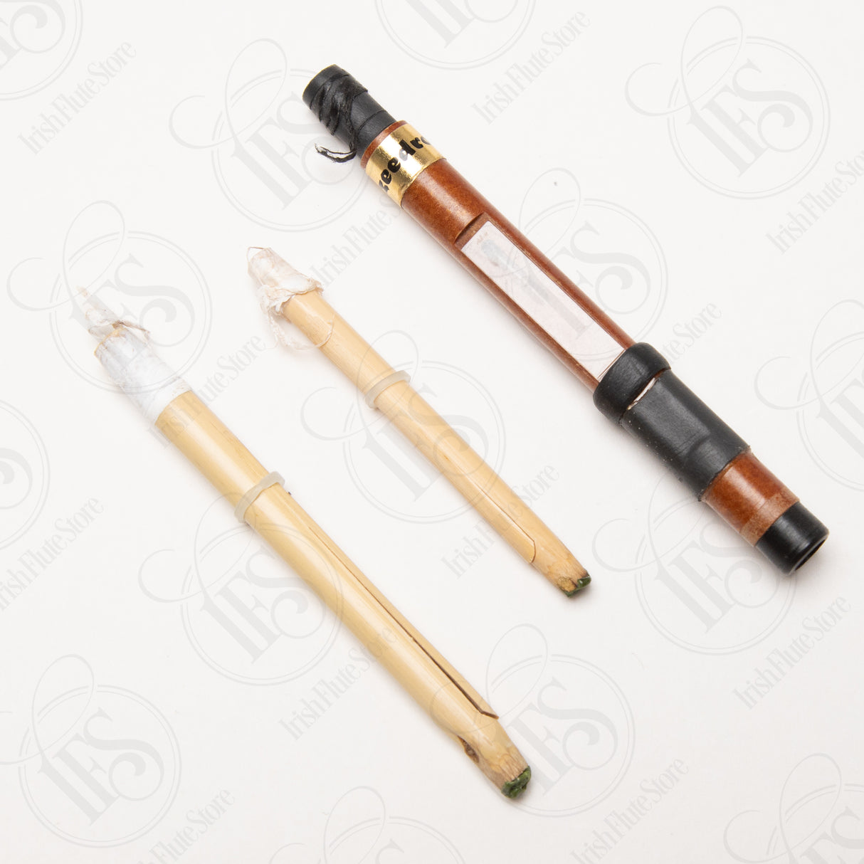 Banba by Gallen Blackwood Uilleann Half Set, Concert D