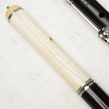 Antique Blackwood & Ivory 10-Key, D with Case