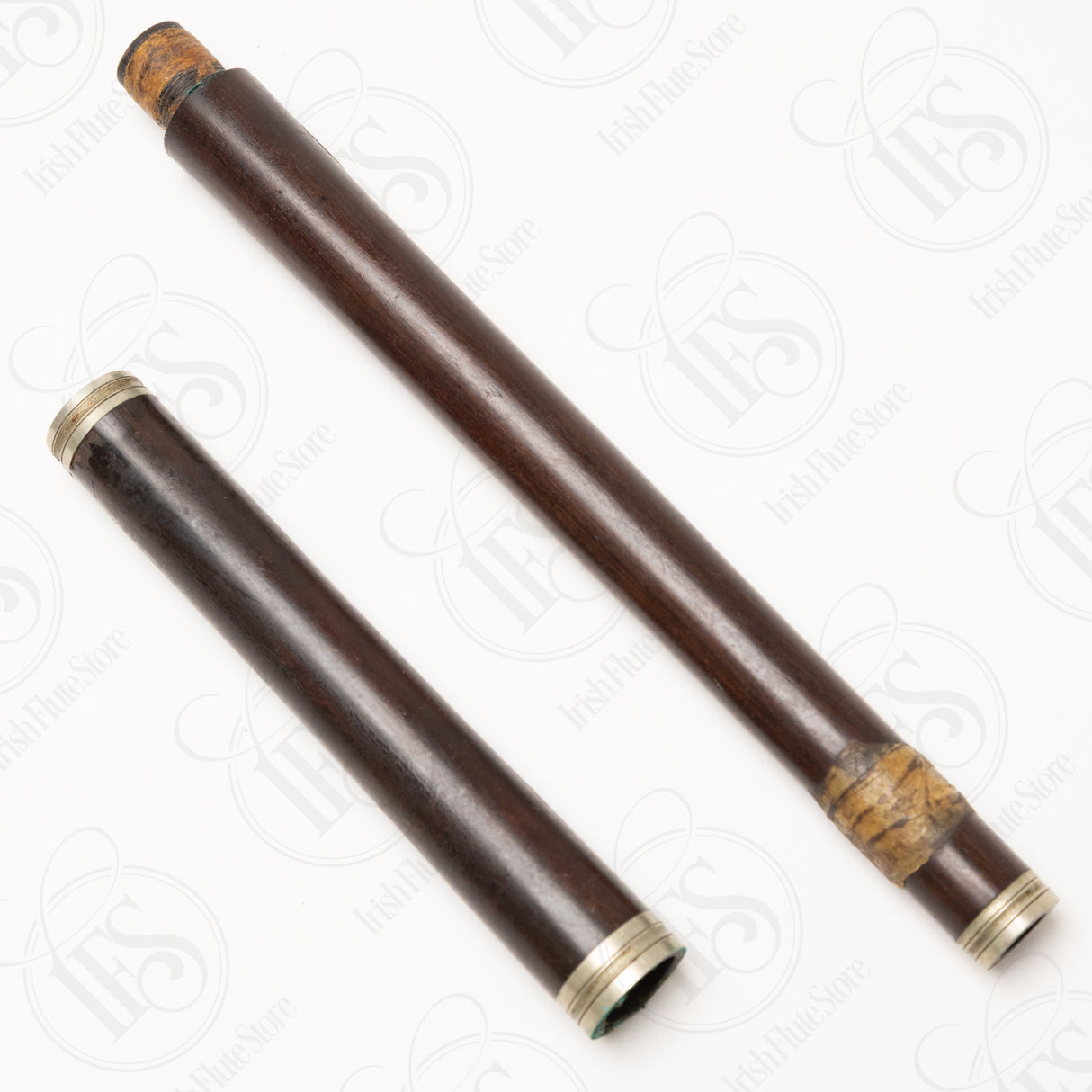 Antique English Rosewood Fife, Bb