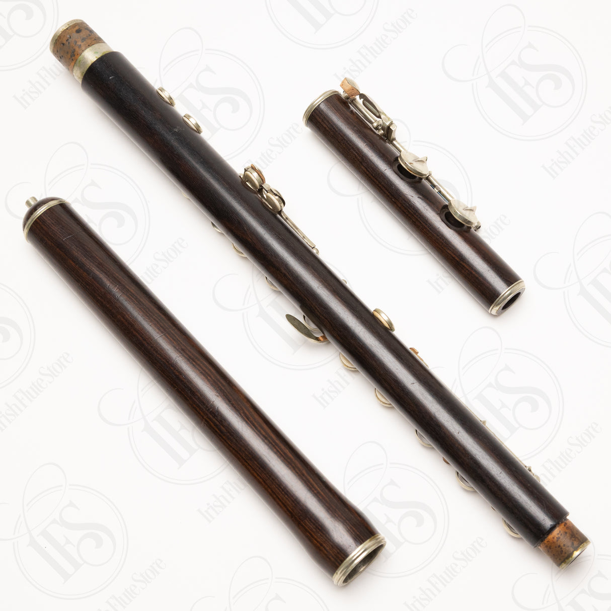 Micollier Cocuswood Conical Ring-Key Boehm, C