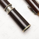 Antique London Cocus & Nickel Silver 8-Key, D