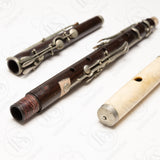 Antique Rosewood & Ivory 10-Key, D