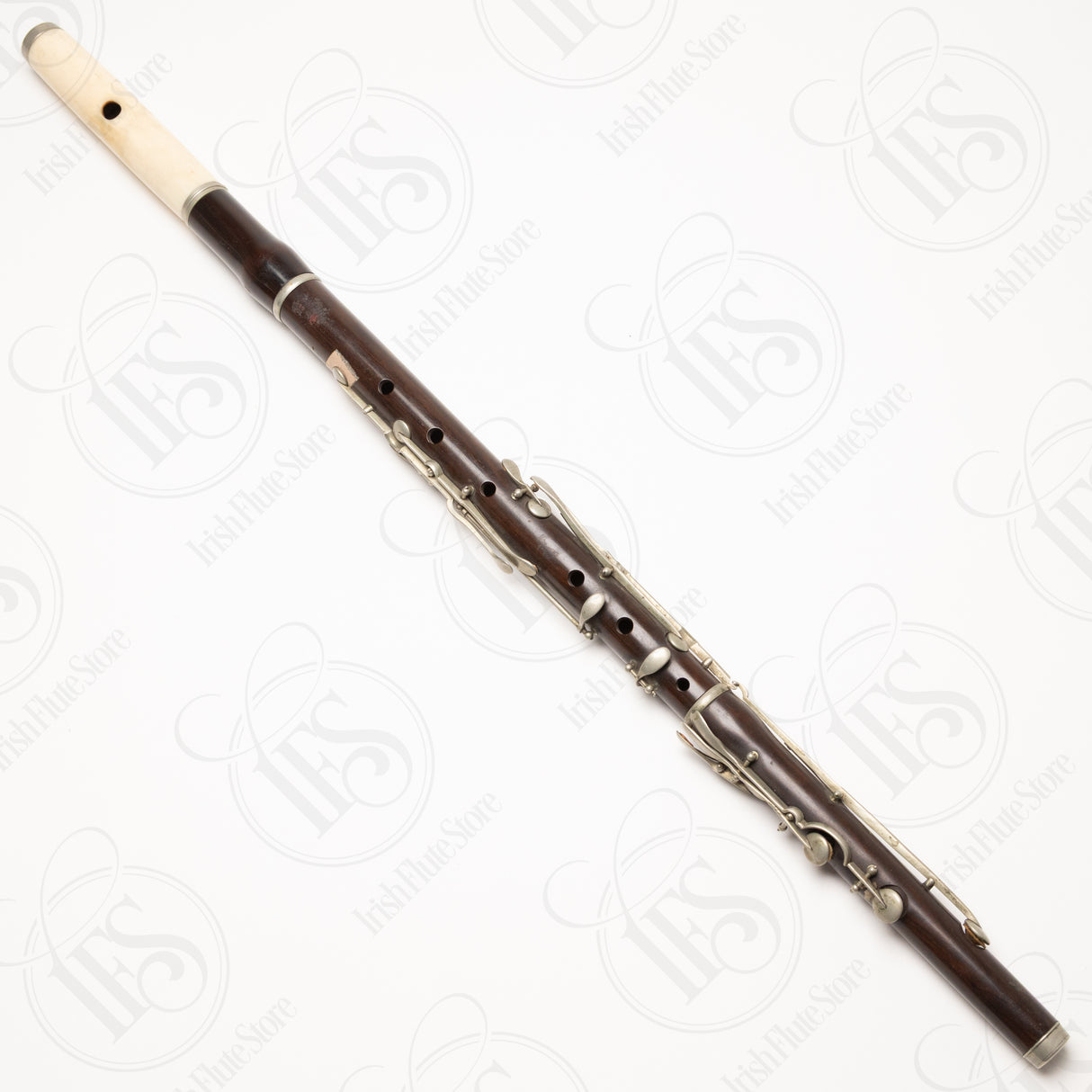 Antique Rosewood & Ivory 10-Key, D