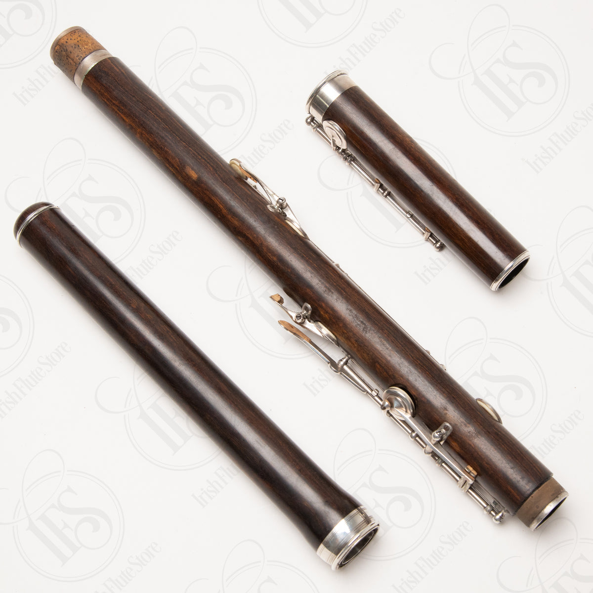 Rudall Rose Carte Rosewood & Silver Old System, D
