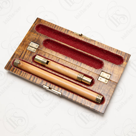 Hermit Hill Hardwood & Brass, High D with Fitted Case
