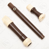 Aulos 709BW Haka Alto Recorder, F
