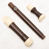 Aulos 709BW Haka Alto Recorder, F