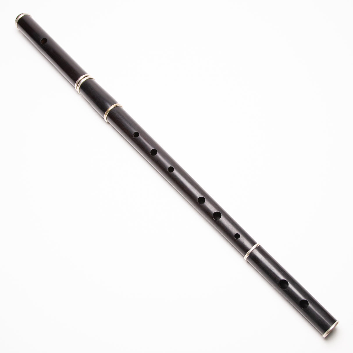 McNeela African Blackwood Flute with Case