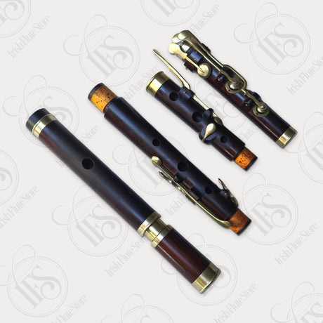 Alexander Liddle 8 Key Rosewood Flute in D