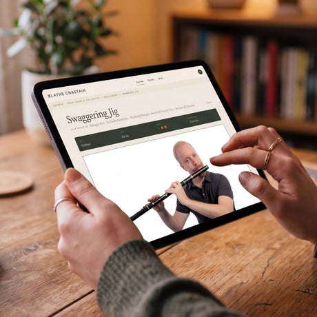 Blayne Chastain Online Irish Flute & Tin Whistle Course