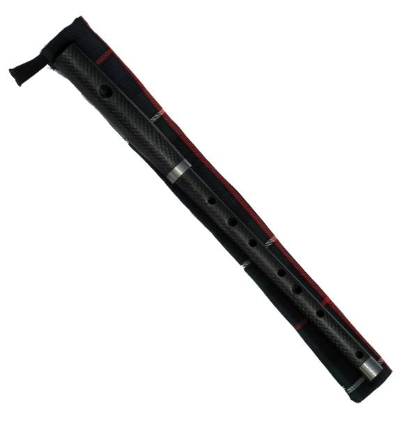 Carbon fibre fife available in the keys of D, C, B, and B-flat