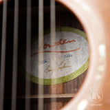 Lowden Cedar & Indian Rosewood O25c Soundhole Label