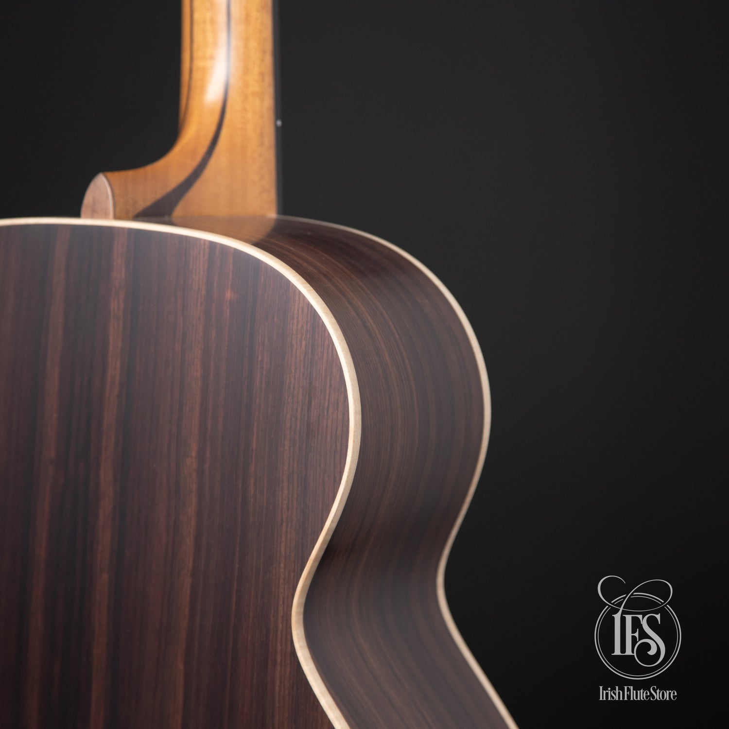 Lowden Guitars 032 Indian Rosewood & Sitka Spruce Back Right 3/4 Close