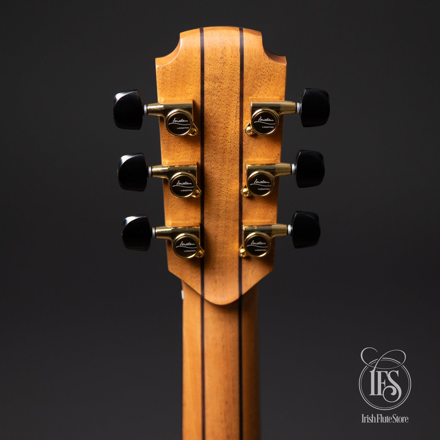 Lowden Guitars 032 Indian Rosewood & Sitka Spruce Headstock Back