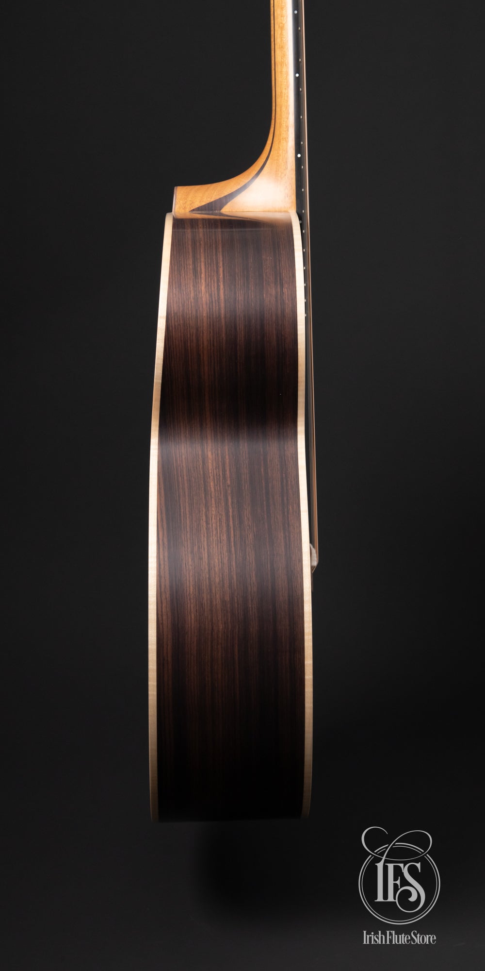 Lowden Guitars 032 Indian Rosewood & Sitka Spruce Left Side Bout