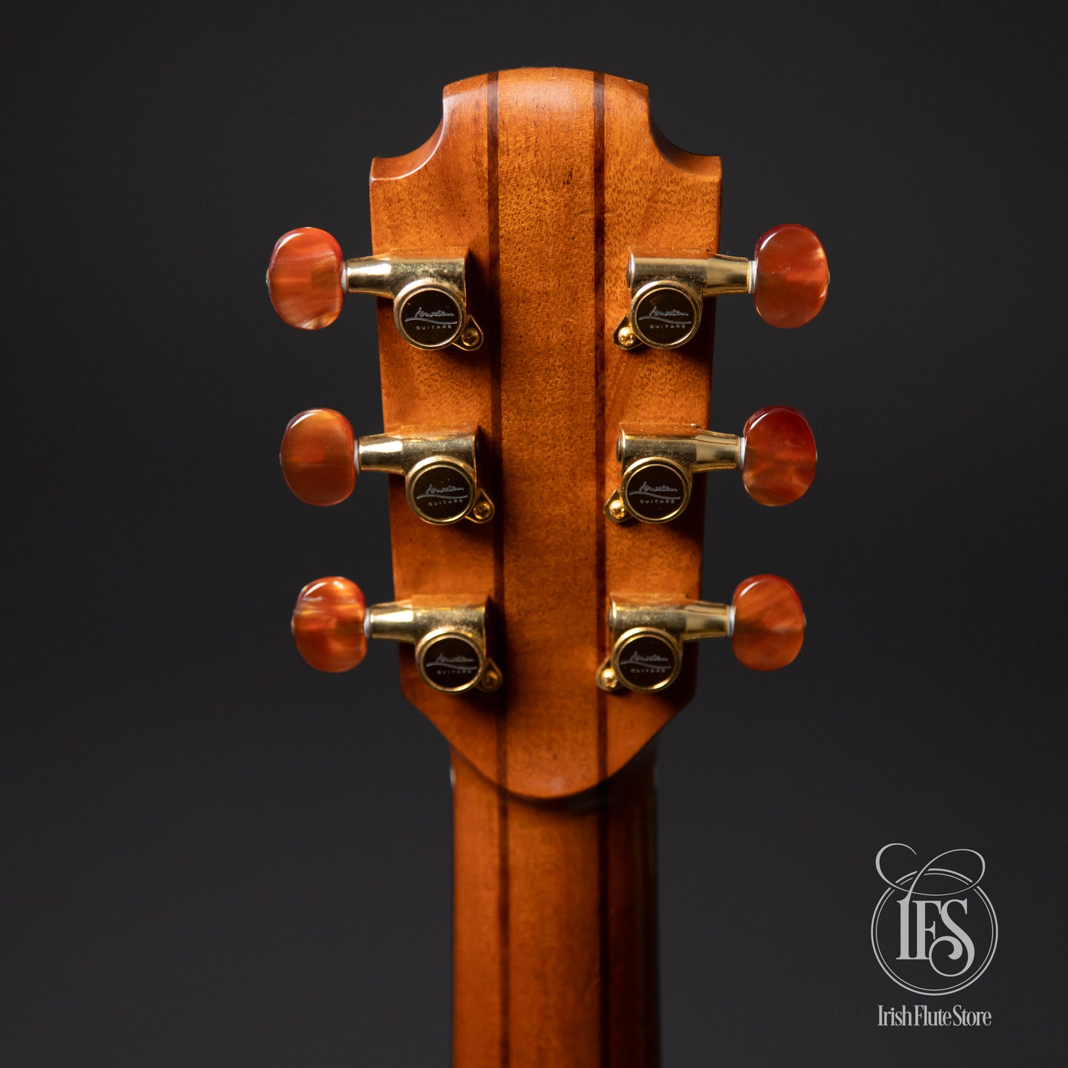 Lowden Guitars Cedar & Indian Rosewood O25c Headstock Rear
