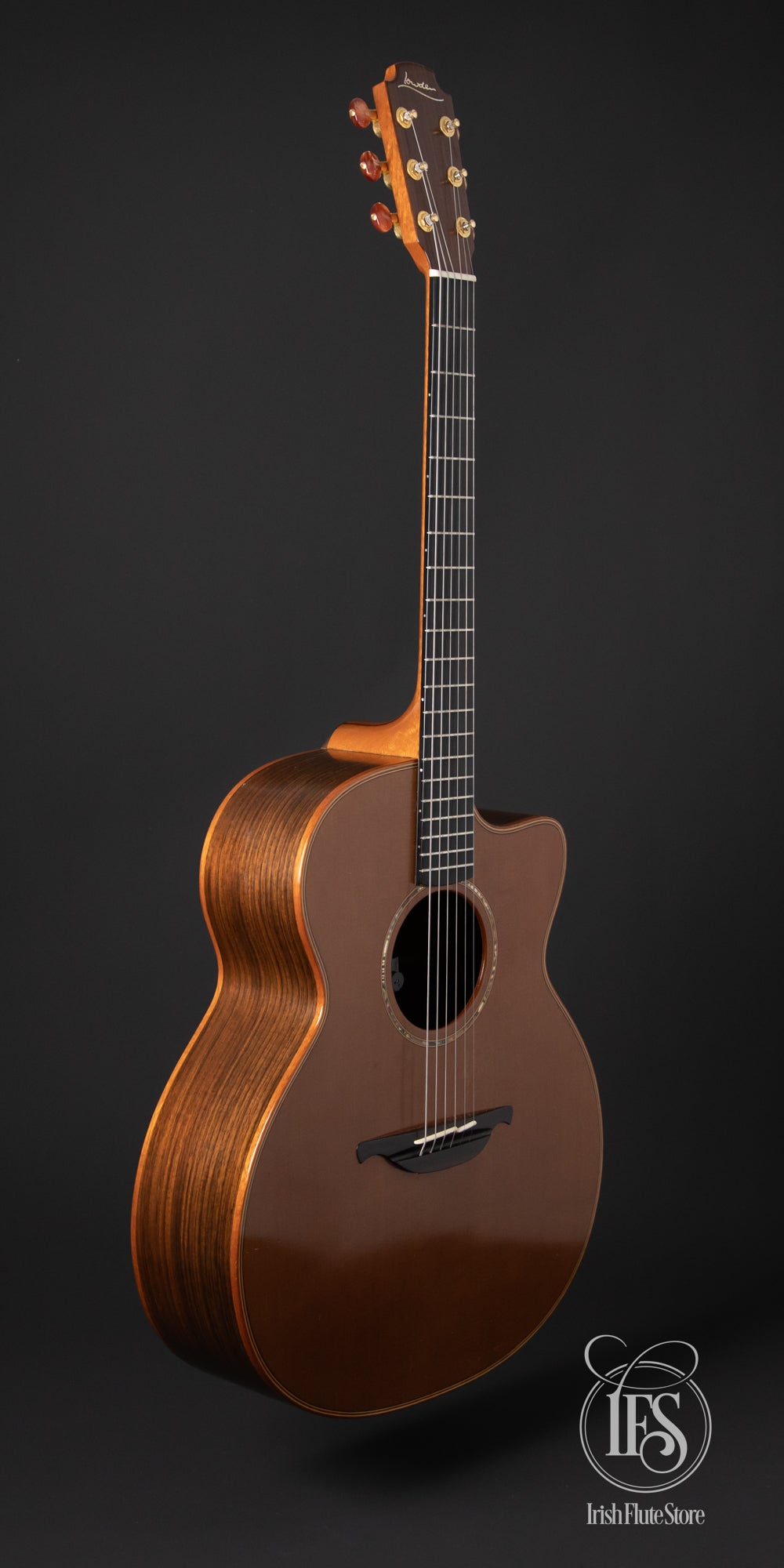 Lowden Guitars Cedar & Indian Rosewood O25c Left Front 3/4