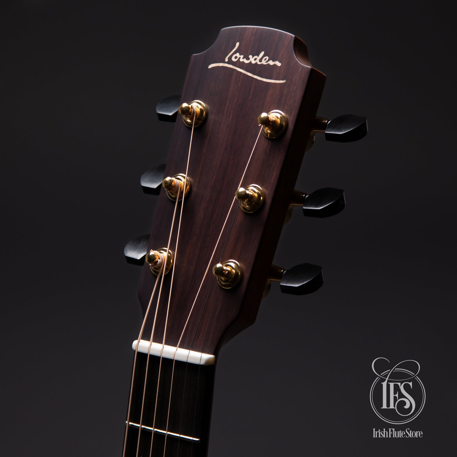 Lowden Guitars F25c Indian Rosewood & Red Cedar Headstock
