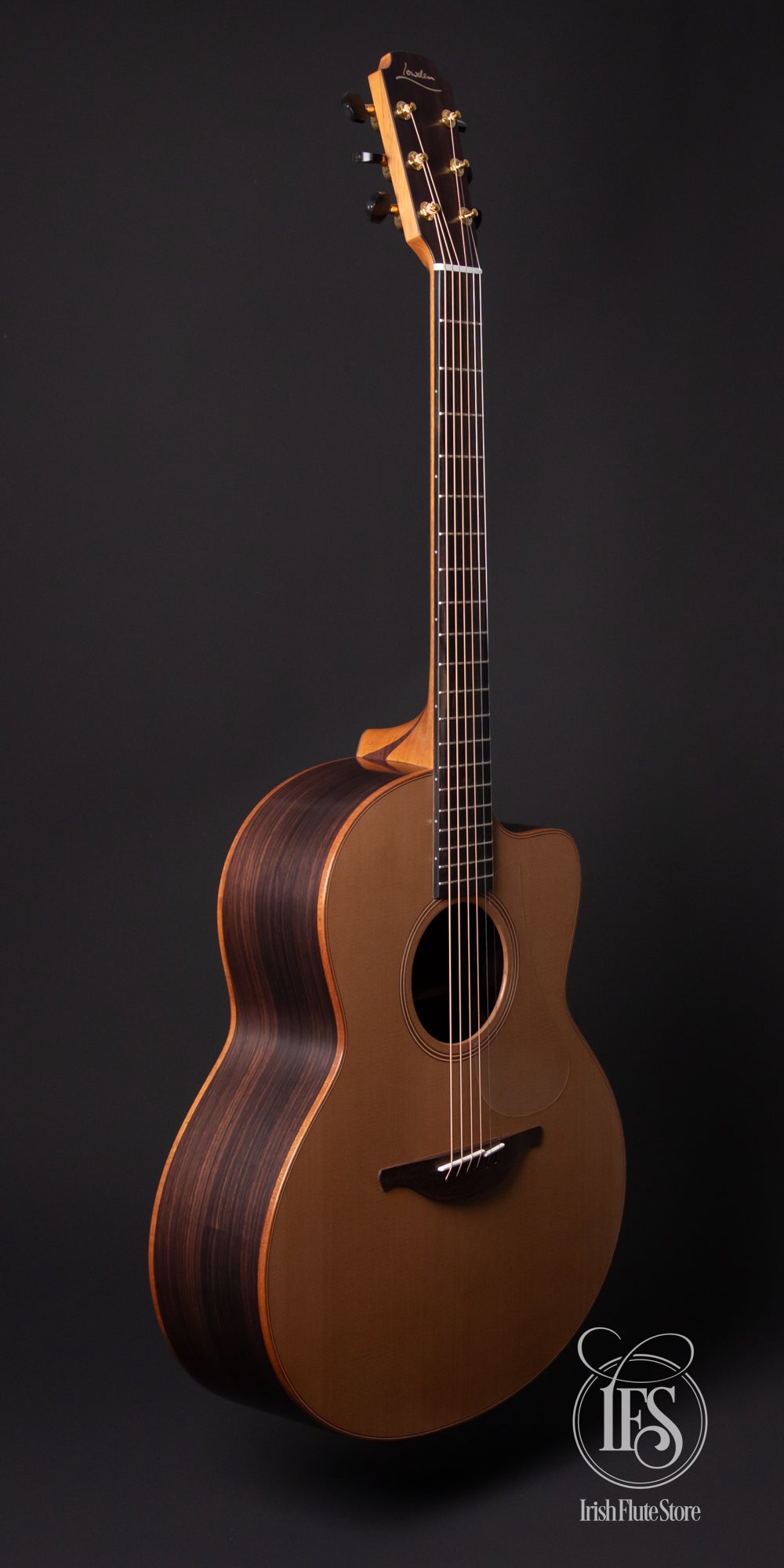 Lowden Guitars F25c Indian Rosewood & Red Cedar Left 3/4 Full