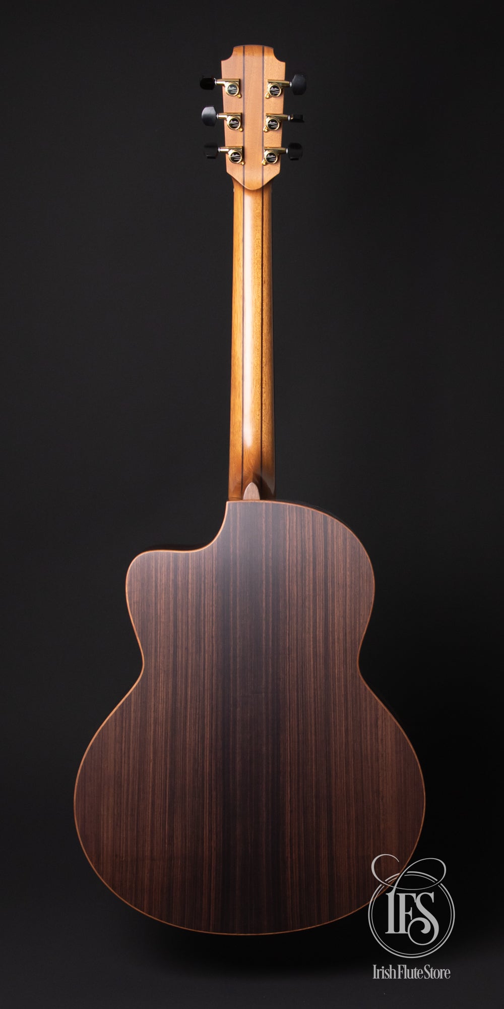 Lowden Guitars F25c Indian Rosewood & Red Cedar Rear Full