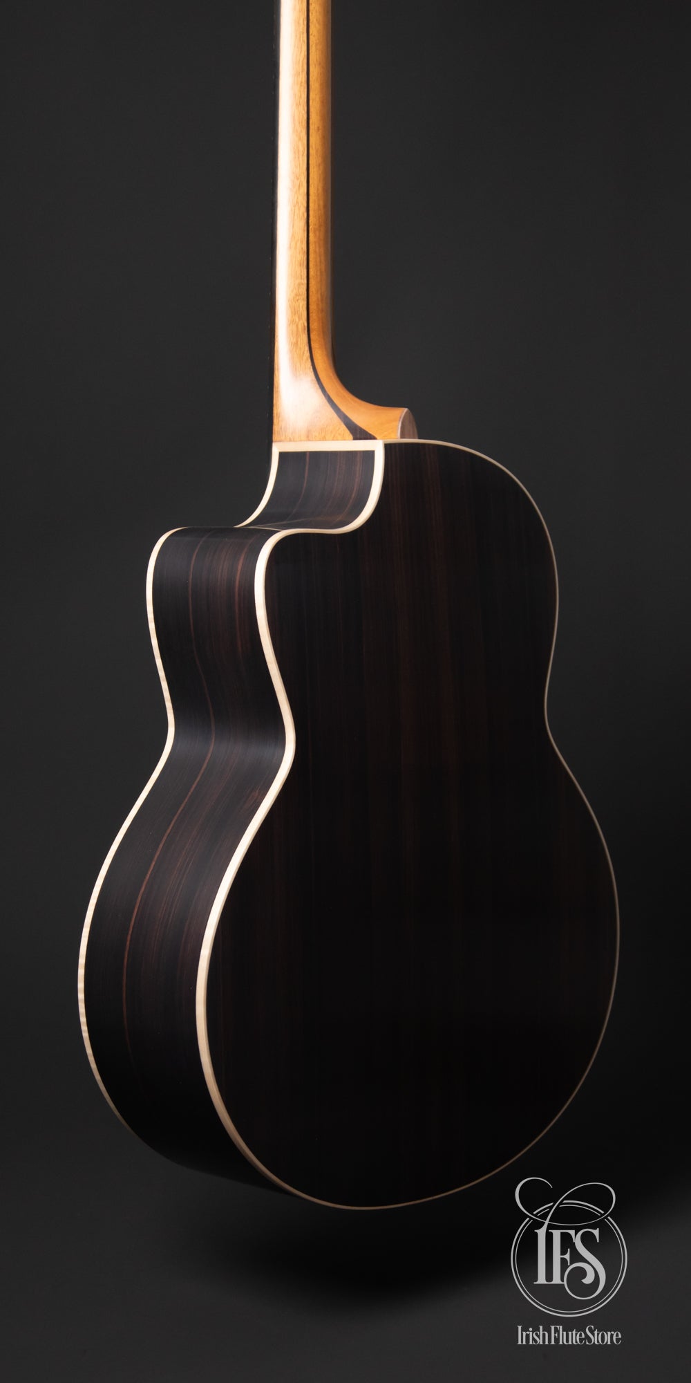 Lowden Guitars F32c Indian Rosewood & Sitka Spruce Left Rear 3/4