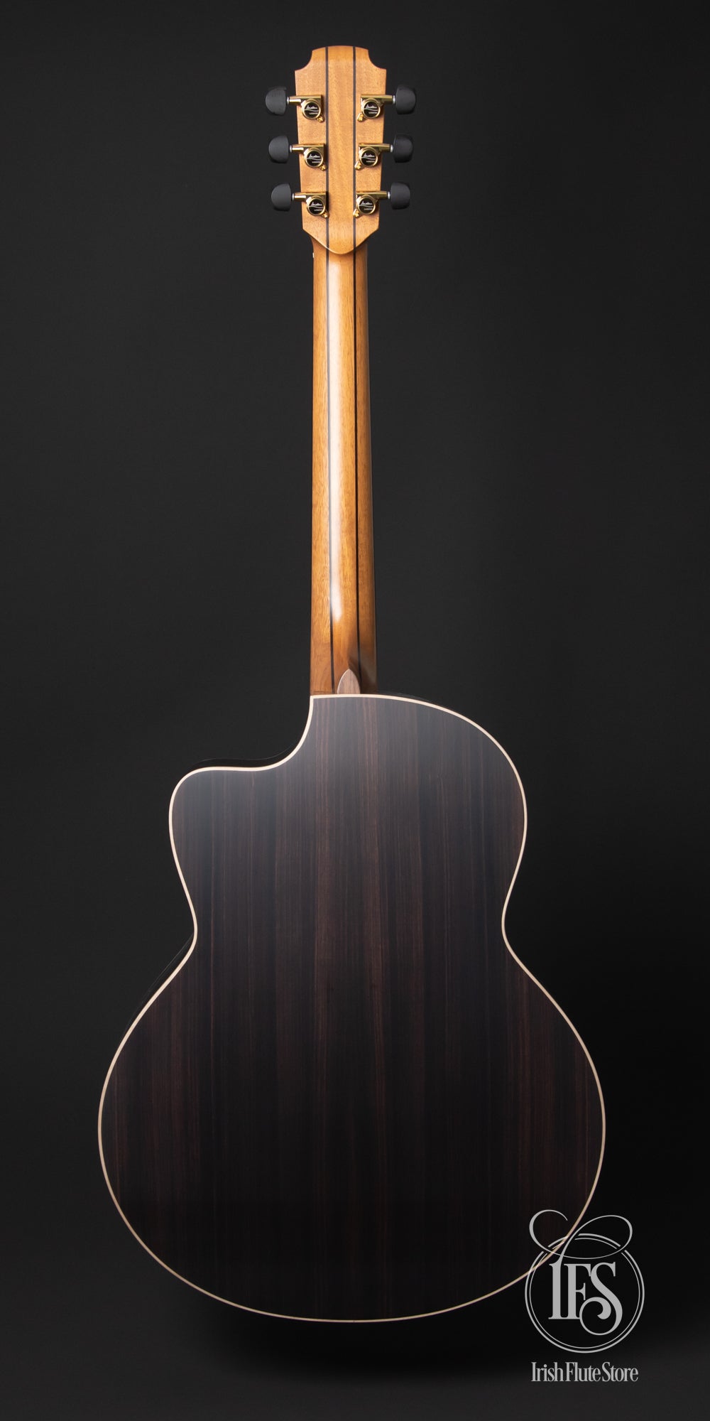 Lowden Guitars F32c Indian Rosewood & Sitka Spruce Rear View Full