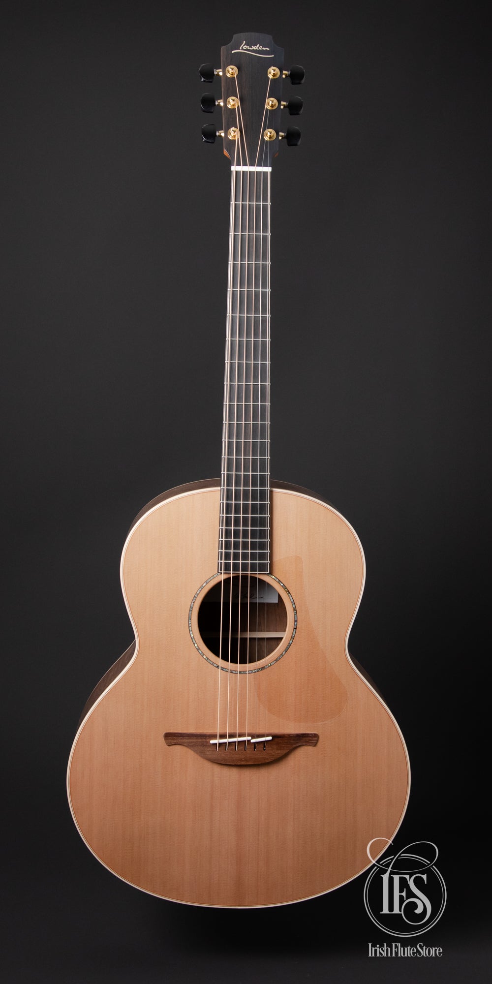 Lowden Guitars F35 Walnut & Red Cedar Front Full
