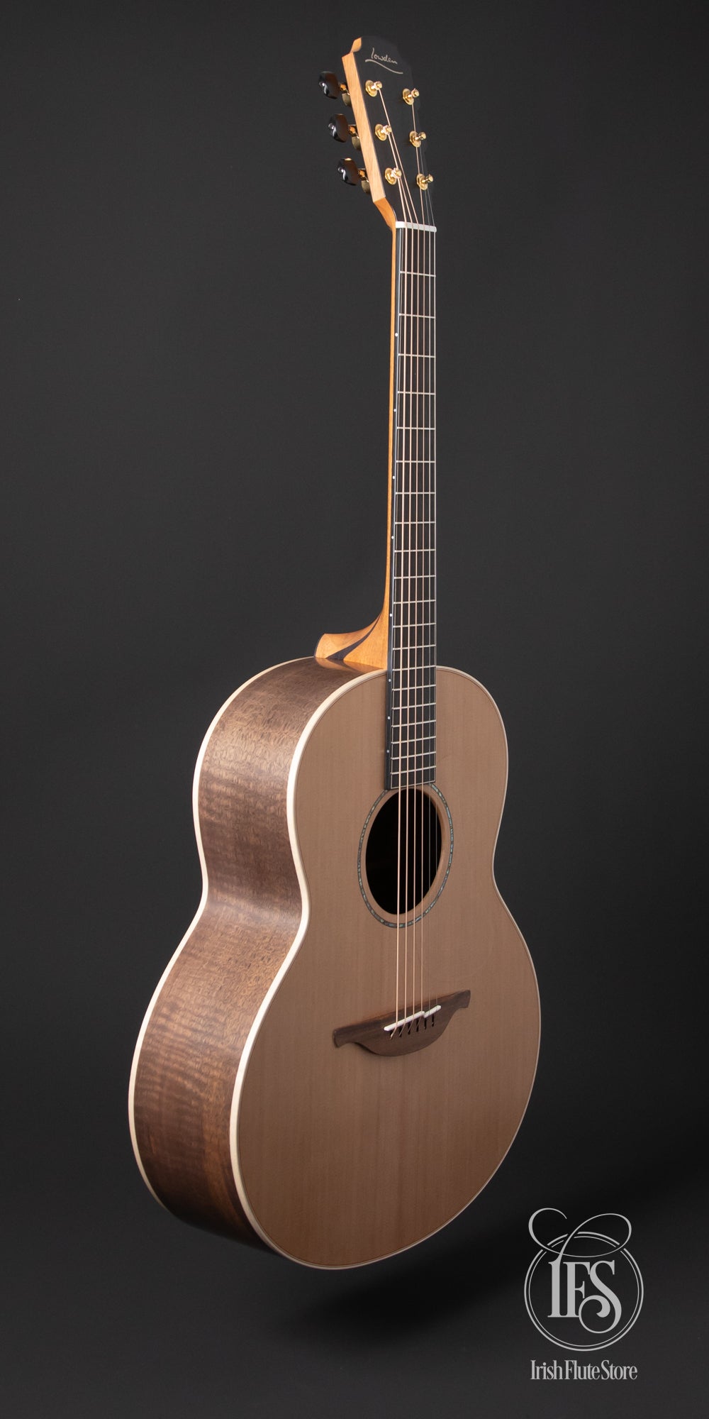 Lowden Guitars F35 Walnut & Red Cedar Left 3/4 Full