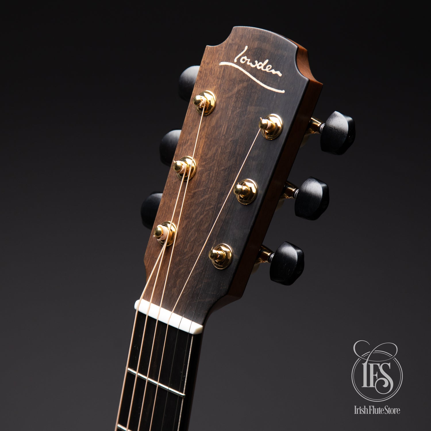 Lowden Guitars F35c Guatemalan Rosewood & Sinker Redwood Headstock