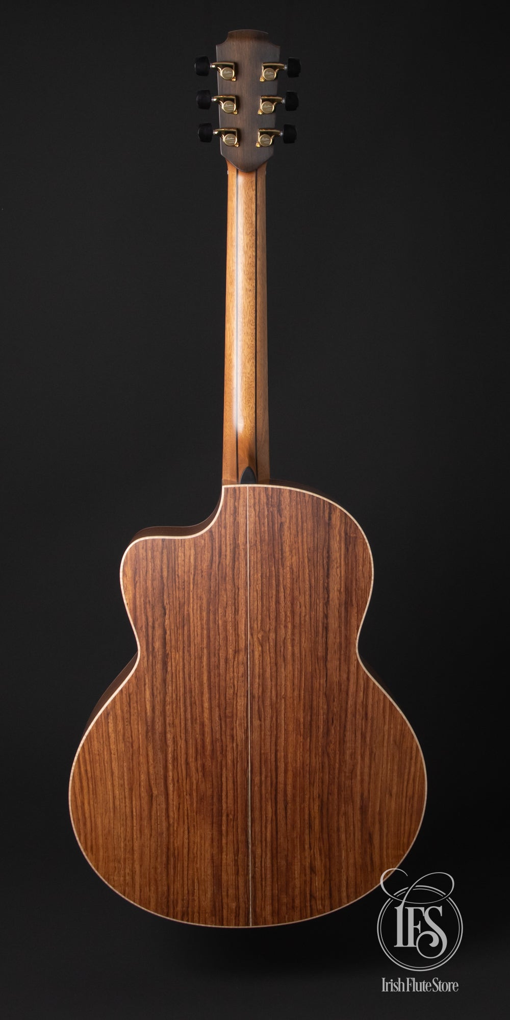 Lowden Guitars F35c Guatemalan Rosewood & Sinker Redwood Rear Full