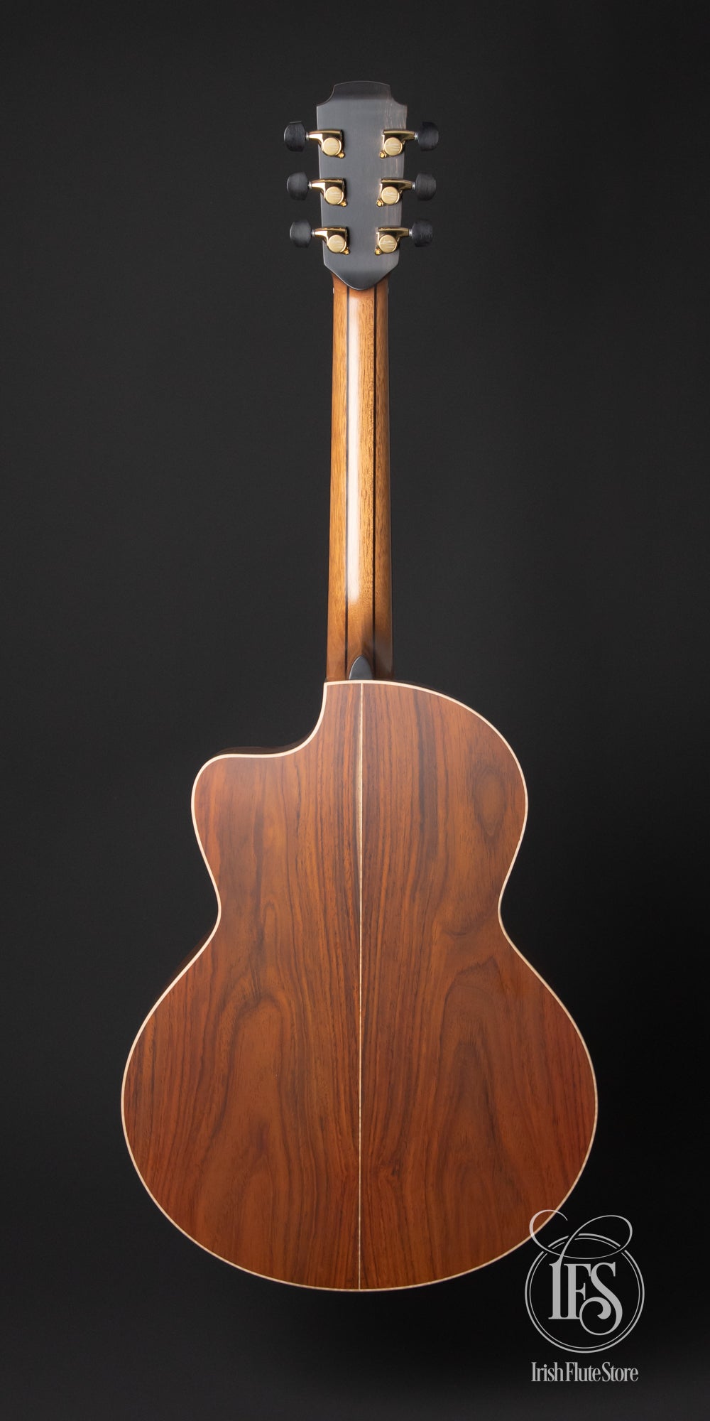 Lowden Guitars S-35C Cocobolo & Adirondack Spruce 12-Fret with L.R. Baggs Anthem Pickup Rear Full