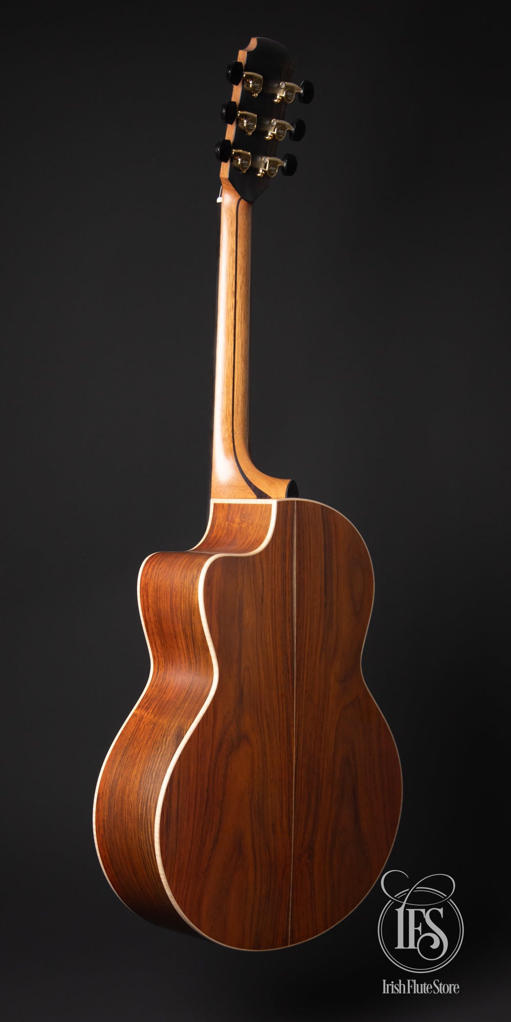 Lowden Guitars S-35C Cocobolo & Adirondack Spruce 12-Fret with L.R. Baggs Anthem Pickup Right Rear 3/4 Full