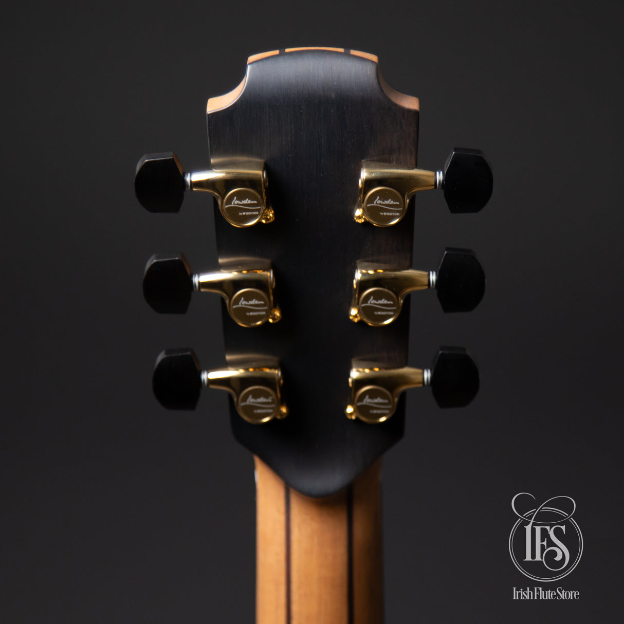Lowden O-35C Indian Rosewood & Sitka Spruce Headstock Rear